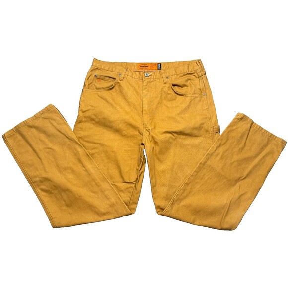 Jesse James Carpenter Pants Men's 36x34 Canvas Workwear Utility Grunge Y2K - Picture 2 of 8